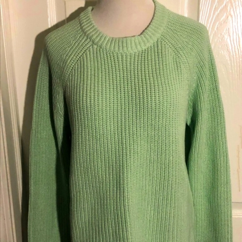 525 America Ribbed Cotton Sweater